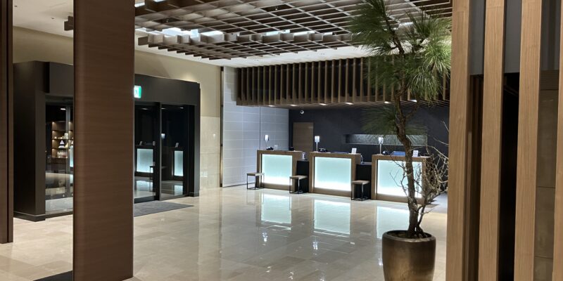 【尾道国際ホテル】ロビーリニューアル